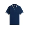 Tommy Jeans Majica temno modra/bela