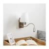 Brilagi - LED zidna lampa NUBILA 1xE27/25W/230V + LED/3W hrom/bela