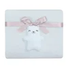 KikkaBoo pleteno baby ćebence 75x100 Bear with me blue ( KKB11051 )