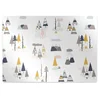 Decormat Podloga za stol Drawed trees 120x90 cm 2 cm