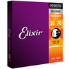 Elixir 11308 Nanoweb Coated 80/20 Bronze Acoustic 8 String Baritone 16-70