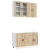 Kuhinjska jedinica PORTO 4 pcs Hrast sonoma Konstruirano drvo