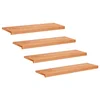 vidaXL Stopnice 4 kos 90 x 25 x 2 cm Lak Trda bukovina