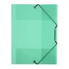 List z gumico, 15 mm, PP, A4, VIQUEL Propyglass, zelen