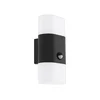 Eglo 97314 - LED spoljašnje zidno svetlo sa senzorom FAVRIA 1 2xLED/5,5W/230V IP44
