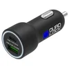 QUAD LOCK punjač za auto 48W, dual USB-C PD + USB-A