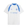 PUMA Olympique de Marseille Training Slim Jersey Men, Sport, White/Royal, 3XL
