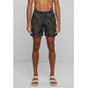 Palm/olive swim shorts