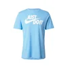 Nike Sportswear Majica Swoosh nebeško modra / bela