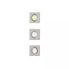 Philips - SET 3x ugradna svetiljka PERIDOT 1xGU10/7W/230V srebrna