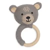 Jollein grizalo silikonsko in ropotuljica bear