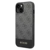 GUESS Maska za telefon iPhone 15 6.1 GUHCP15SG4GLGR, Siva