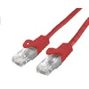 C-TECH Patchcord Cat6, UTP, rdeč, 3 m
