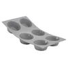 Silicone mold for 6 muffins, 30 x 17.6 cm - de Buyer brand