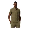 Moška majica Lacoste Ultra-Dry UPF30 Logo Stripe Sport Polo Olive M