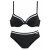 LASCANA Bikini, črna
