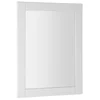 FAVOLO Ogledalo v okvirju 70x90cm, bela mat - 70x90 cm - Aqualine - FAVOLO - 24 - MDF/laminat - Pravokotnik - 700 - 900 - Framed mirrors - 14
