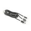 CC-USB2-AM31-1M Gembird USB 3-u-1 kabl za punjenje 8-pin, Type-C, microUSB, crni, 1m