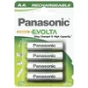 Baterija PANASONIC HHR-3MVE/4BC, AA, 4 kosi, polnilne, 1900 mAh