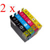 Komplet Epson 16XL/Workforce WF 2010, 2510, 2520, 2530, 2540, 2630, 2650, 2660, 2750, 2760 kompatibilne kartuše (8) - 2x črna, 2x cyan, 2x magenta, 2x rumena