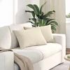 Jastučići za sofu 2 pcs Bež 60 x 40 cm tkanina