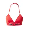 Tommy Hilfiger za ženske. UW0UW04109 Zgornji del kopalk Rdeča oblazinjena (XL), Oblačila za plažo, Trajnostni, Recikliran naj