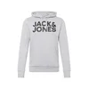 JACK & JONES Majica JJECORP LOGO SWEAT HOOD AW19 NOOS, siva