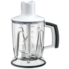 Chopper for hand blender, EasyClick system, 1.25L, White - Braun