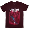 Queens Of The Stone Age Bat Maroon Red M Majica