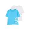 Trendyol Majica azur / bela