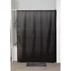 Zavesa za kadu 180x200cm poliester crna tendance