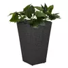 JYSK Garden planter BLOMMOR W31xL31xH50 black