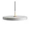 Svetlo siva LED viseča svetilka s kovinskim senčnikom o 43 cm Asteria Medium – UMAGE