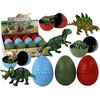 shumee Figurica dinozavra jajce 3 barve 9 cm