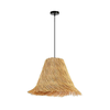 Immax 08273L - Luster na sajli NATURALEZA 1xE27/40W/230V prečnik 45 cm ratan