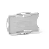 Oznaka za 2 plastični kartici odprta DURABLE ECO siva 87x54mm 10 kosov
