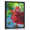 Plakat rdeči koktajl - 40x60 silver