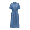 ONLY Dolga srajca ONLCHARIS moder denim