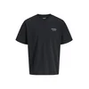 Jack & Jones Junior Majica JJEARCHIVE črna/bela