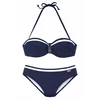 LASCANA Bikini Wire-Band-Bik LC Yacht, modra