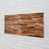 tulup.si Slika na akrilnem steklu Lesene plošče plošče 125x50 cm 4 obešalnika