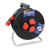 COMMEL produžni kabl sa motalicom PROFI LINE, H05RR-F 3G2.5 - C0982, crna