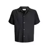 Jack & Jones Srajca Nantucket Double 12291812 Črna Regular Fit