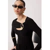 Trendyol Milla ženska bluza Twoaw26Bz00087, crna