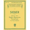 SIEBER:36 EIGHT MEASURE VOCALISE OP. 93 MEZZO SOPRANO