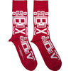 Five Finger Death Punch Nogavice Pixeled Skull Repeat Red 40-45