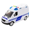 Zvitka madžarska policijska avtocisterna - z zvokom in svetlobo