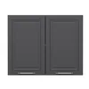 Hanah Home kuhinjski element Minar 7998, 90 cm, beli / antracit
