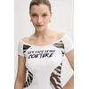 Obleka Versace Jeans Couture bela barva, 78HAO9A6 J0020