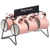 shumee Komplet 100 ml roza skodelic za espresso